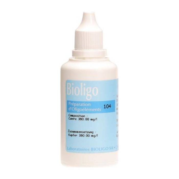 Bioligo cuivre (104) soluzione liquida ionica 50ml