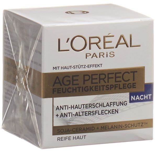 L'OREAL PARIS Crema notte Age Perfect Vasetto 50ml
