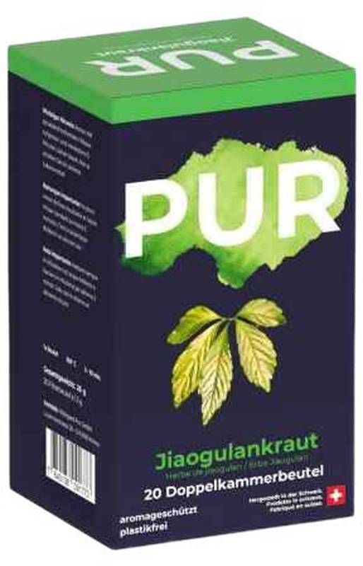 Tè PUR Jiaogulan Btl 20 pezzi