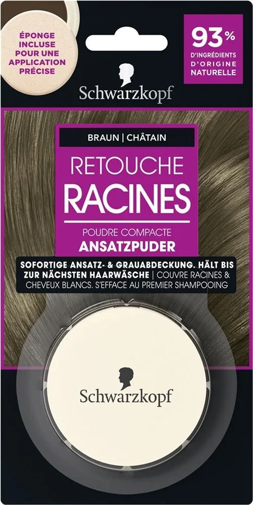 RETOUCHE RACINES Fondotinta in polvere marrone chiaro