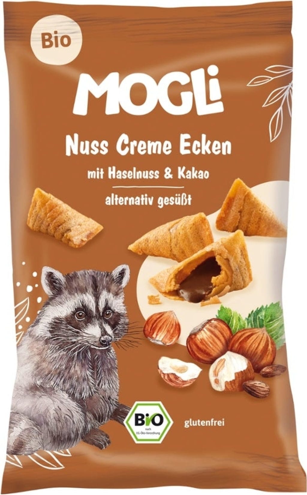 MOGLI Crema alle noci, quadratini, bustina da 30 g