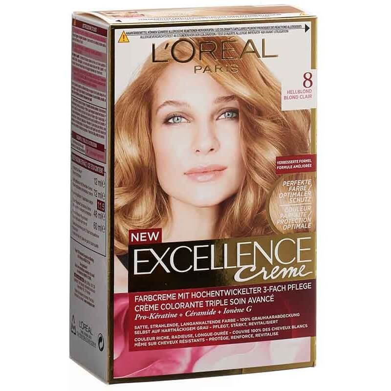 EXCELLENCE Creme Triple Prot 8 biondo chiaro