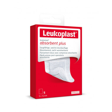 Leukoplast Leukomed 7,2x5cm sterile 5 pezzi