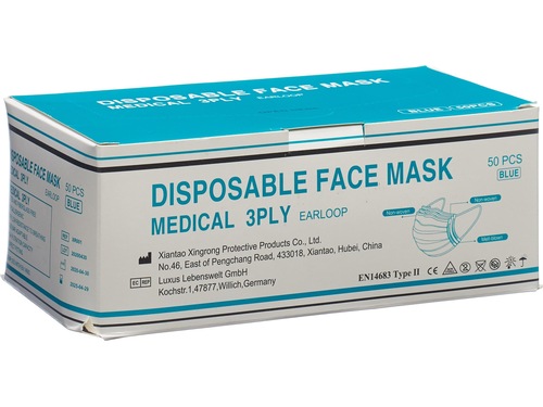 Maschera facciale Xingrong tipo II confezione 50 pezzi