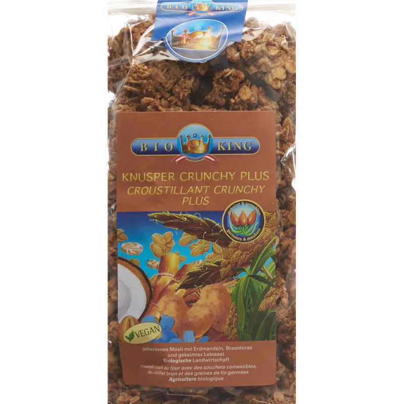 BioKing Crunchy Crunchy Plus Btl 375g