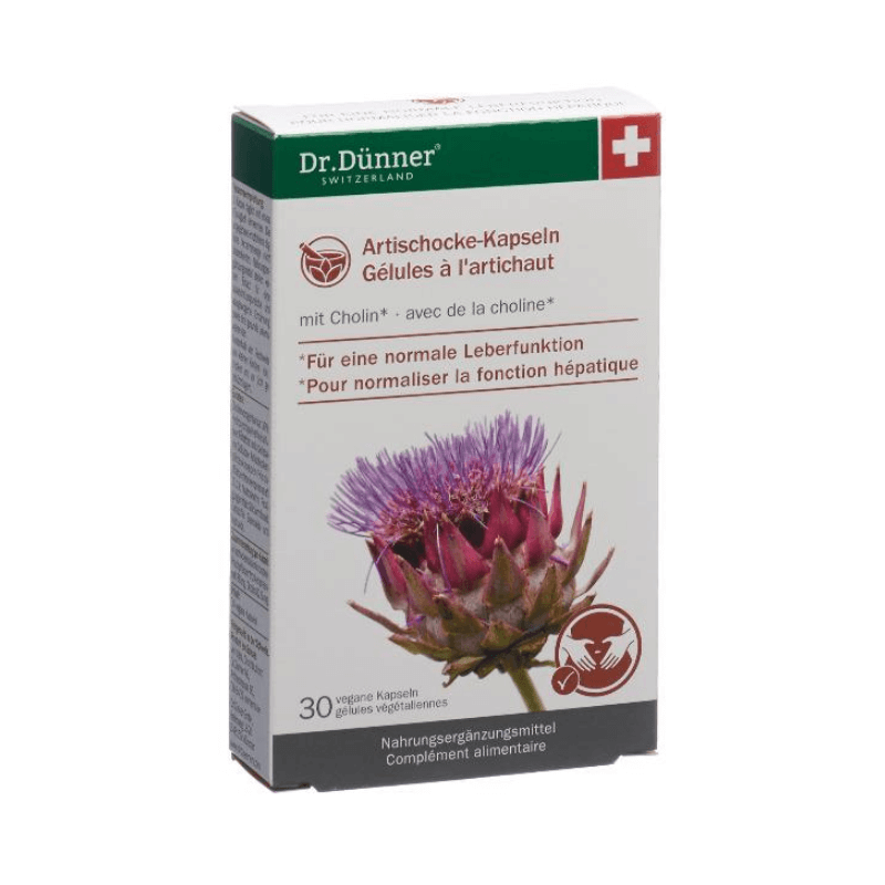 Dr Dünner Carciofo Funzione epatica Capsule 30 pezzi