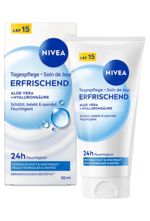 Nivea day care rinfrescante SPF15 50 ml