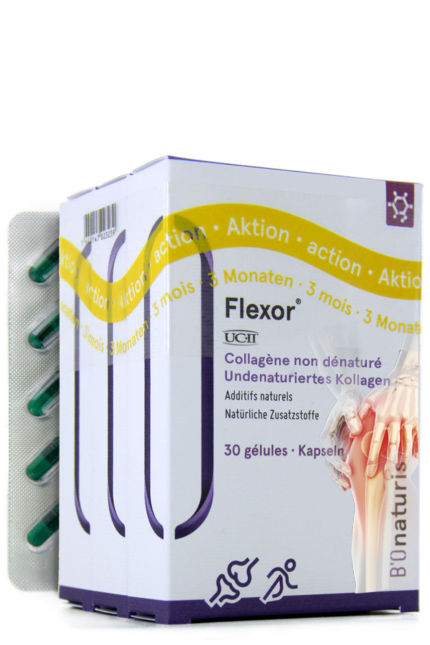 BIOnaturis Flexor Kapseln 3 x 30 Stück