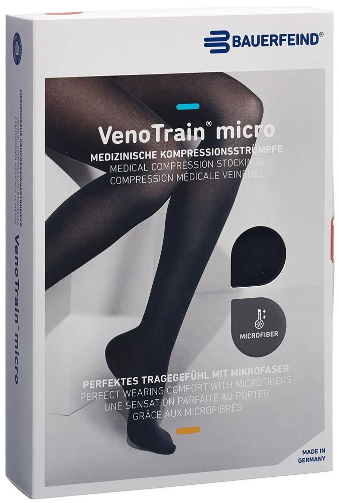 Bauerfeind VT MICRO ATU KKL2 S p/l piede aperto nero
