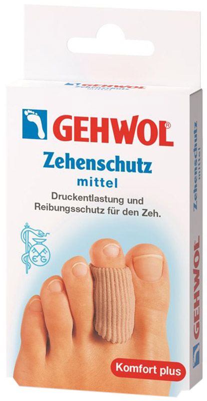 Gehwol gel polimerico di protezione per le dita dei piedi medio 2 pezzi