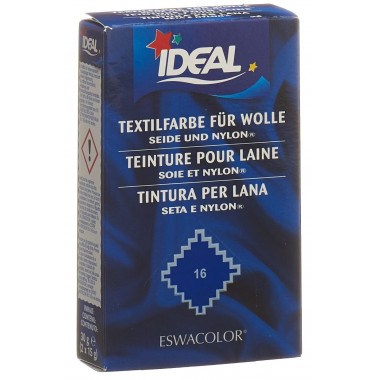 Ideal Wool Colour Plv No16 blu franc 30g