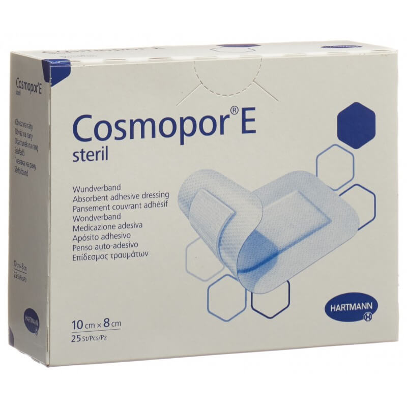 Cosmopor E medicazione rapida 10cmx8cm sterile 25 pezzi