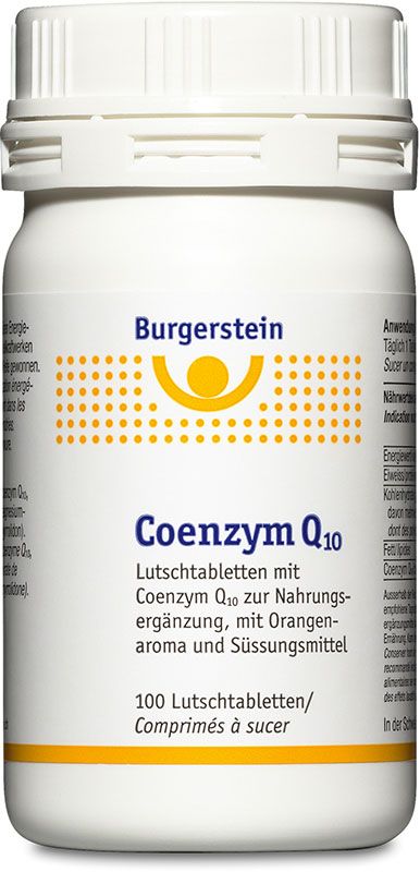 BURGERSTEIN Coenzima Q10 pastiglie 50mg 100 pezzi