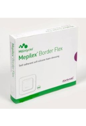 Mepilex (PI-APS) Border Flex 7,5x7,5 cm 5 pezzi