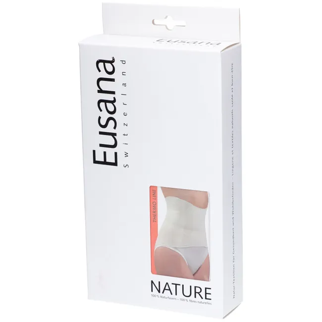 EUSANA scalda reni anatomico L ivoire 100% seta