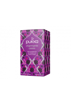Pukka Charming Cassis Tea bio Btl 20 pezzi