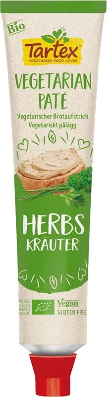 Tartex Spread Erbe Aglio Biologico Tb 200g