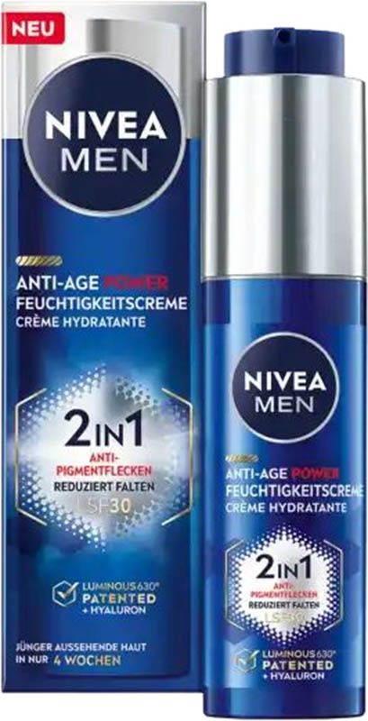 Nivea Men Anti-Age Po Lum Disp idratante 50ml