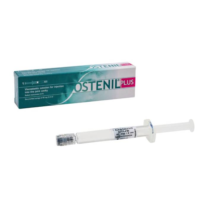 OSTENIL PLUS Soluzione iniettabile 40 mg/2ml siringa remota