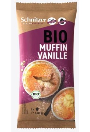 Schnitzer Muffin biologici alla vaniglia Btl 140g