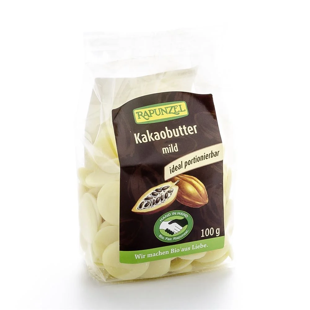 Rapunzel Burro di Cacao in Gocce delicato 100g