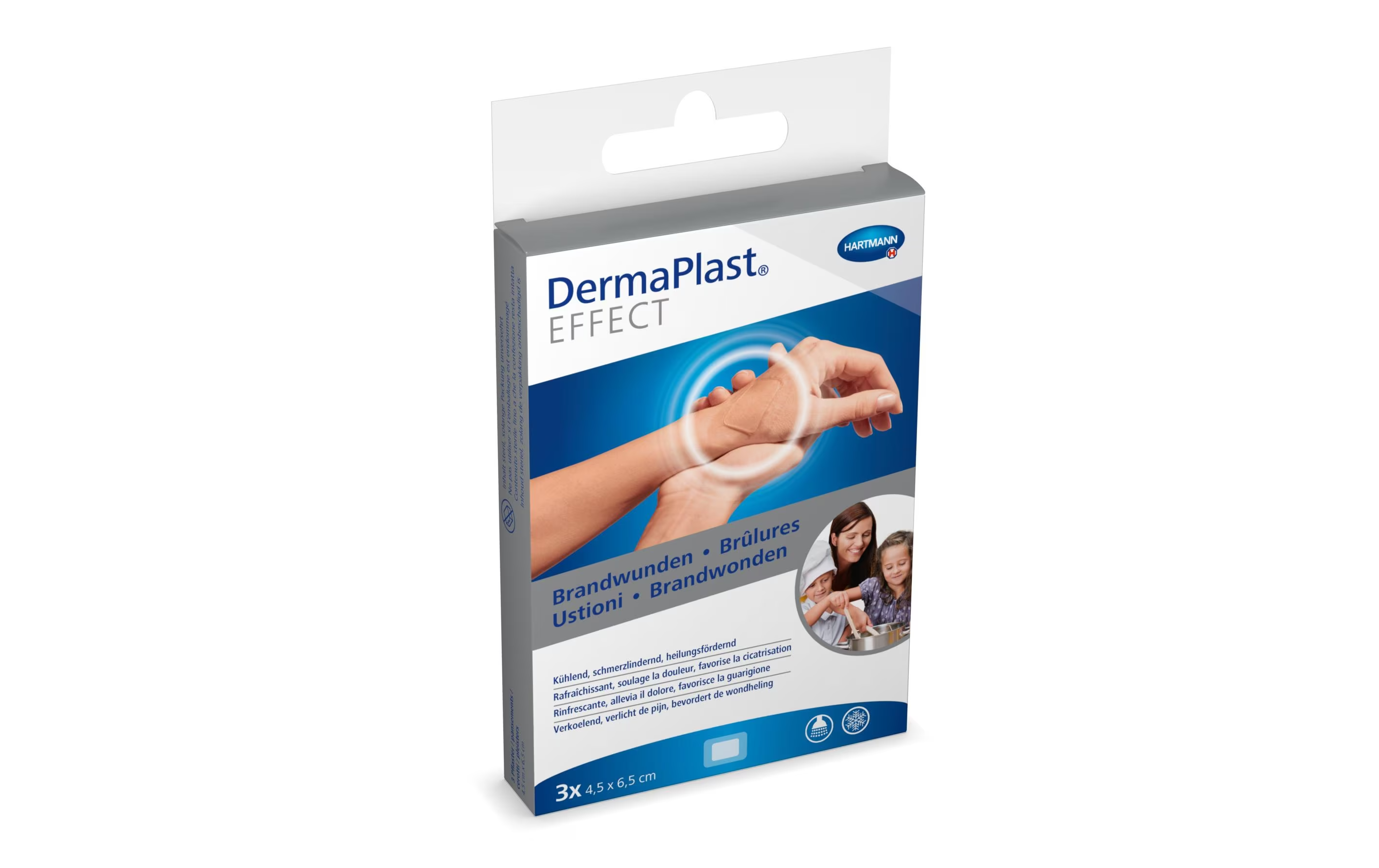 DermaPlast® Cerotti per ustioni ad effetto 45x65mm 3 pezzi