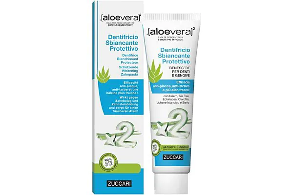 ZUCCARI Dentifricio Aloe Vera Tb 100ml
