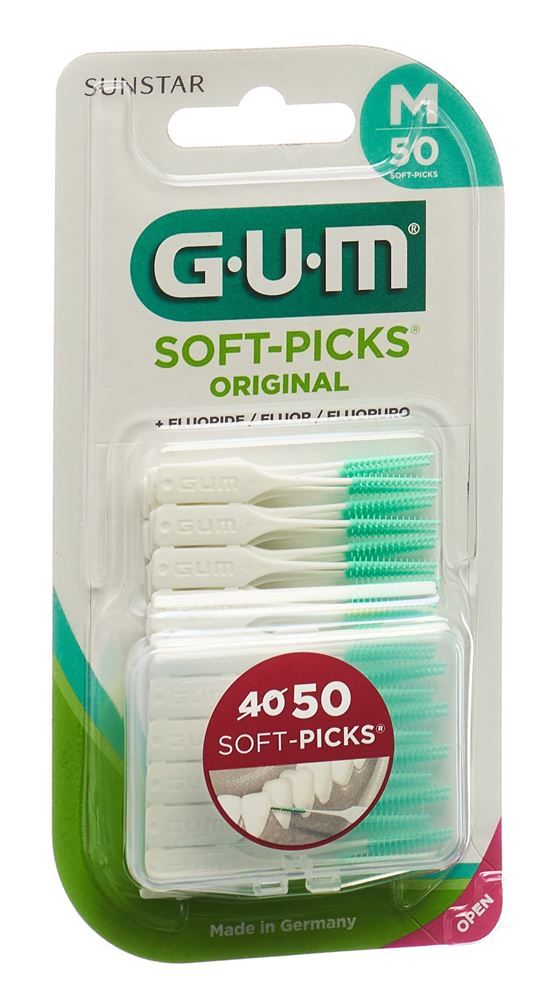 GUM Soft-Picks Original Medium 50 pezzi