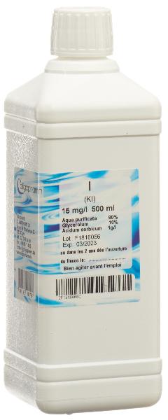 OLIGOPHARM Soluzione di iodio 15 mg/l 500 ml