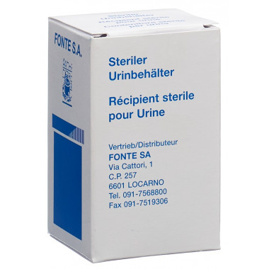 Contenitore per urine Fonte 60ml sterile