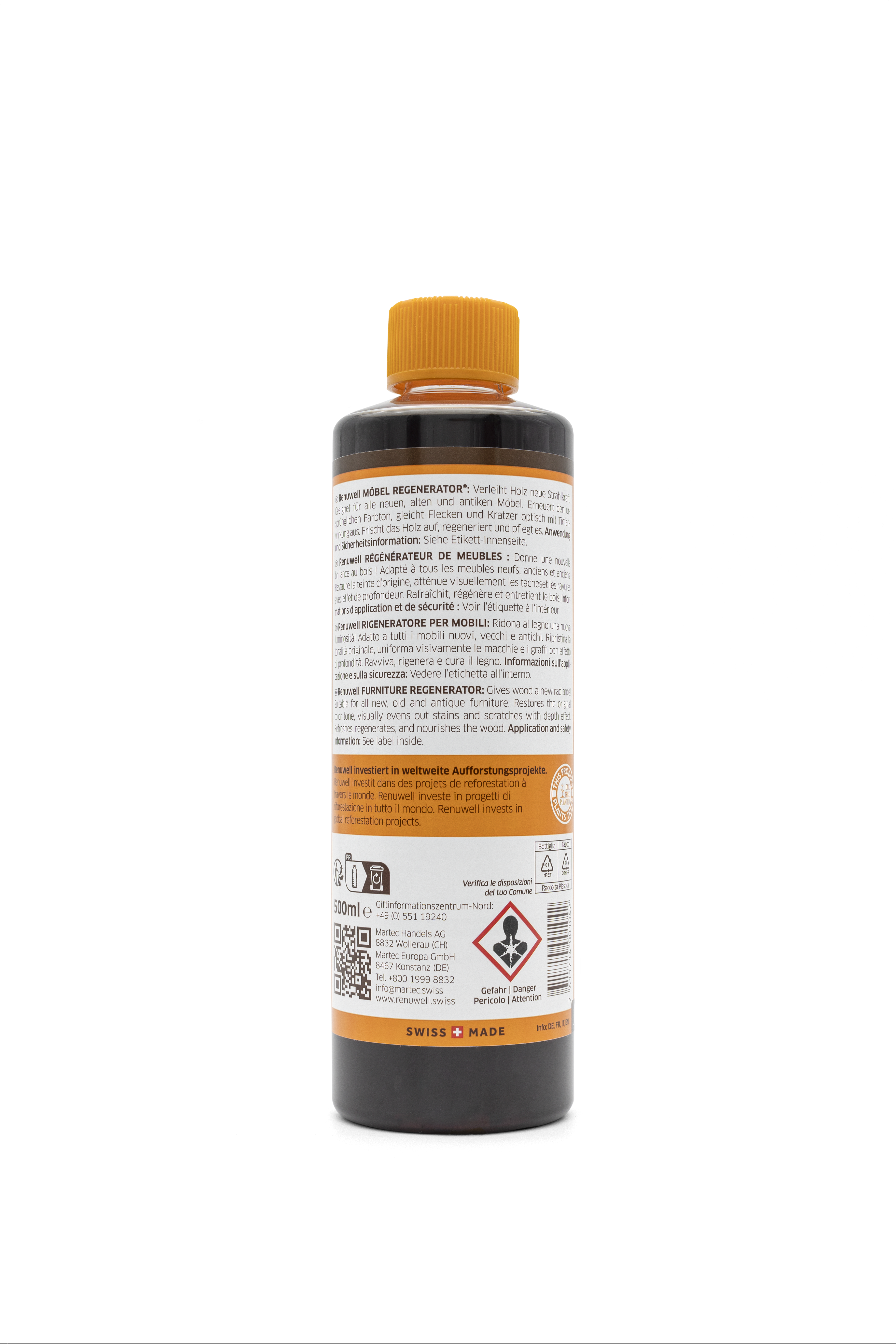 Renuwell® Rigenerante per mobili chiaro scuro 500ml