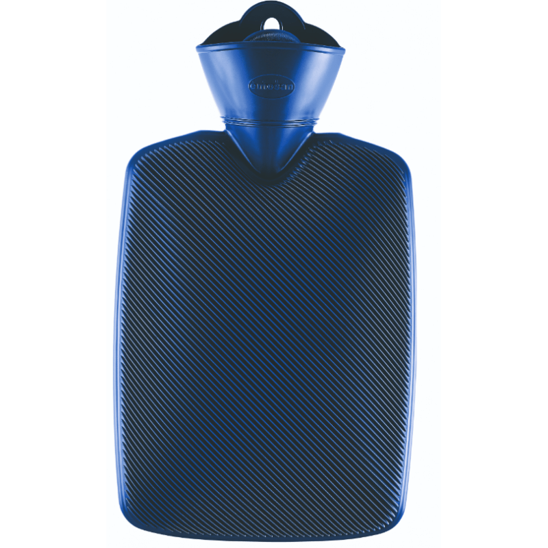 emosan borsa dell'acqua calda mezza lamella blu