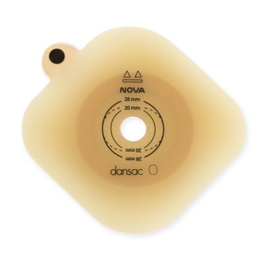 DANSAC NL TRE1 sacchetto per ileostomia 15-34 mm color pelle 10 pezzi