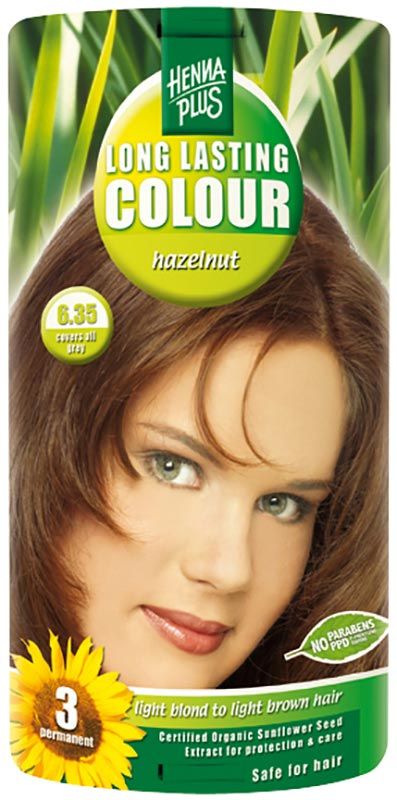 HENNA PLUS Colore a lunga durata 6,35 nocciola