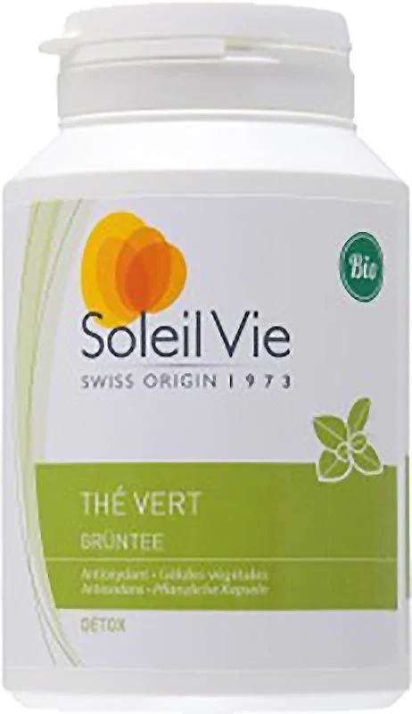Soleil Vie capsule di tè verde 470 mg bio 100 pezzi