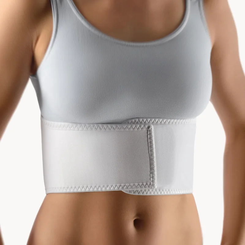 Cintura a coste Bort donna 12/16cm L -89cm bianco