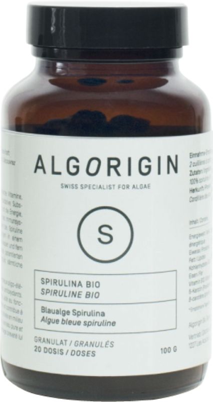 ALGORIGIN Spirulina Gran Bio Fl 100g