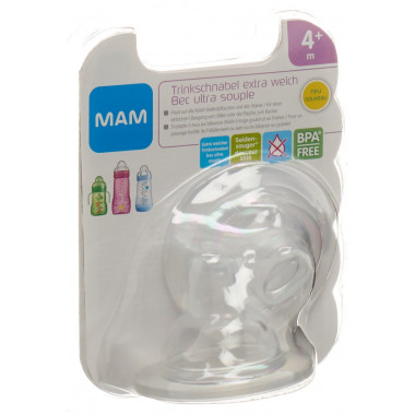 Tazza MAM extra morbida 4+ mesi 2 pezzi