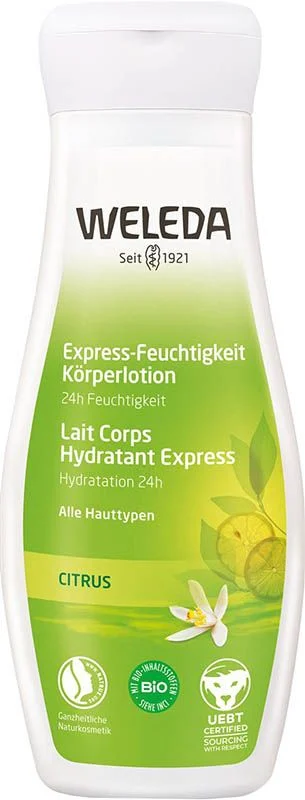 WELEDA Körperlotion Citrus Express-Feuchtig 200ml