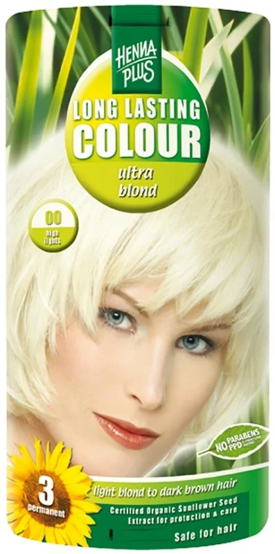 HENNA Plus Colore a lunga durata 00 Ultra Blond