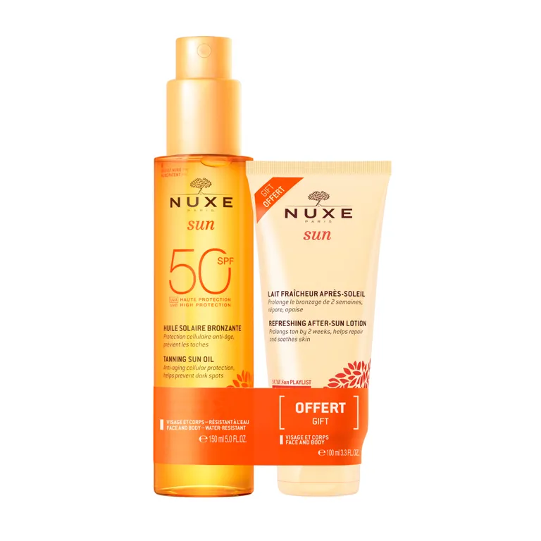 Nuxe Sun Duo Olio solare SPF50+AS Latte