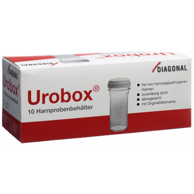 Urobox contenitore per campioni di urina Hestia/Diagonal 10 pezzi