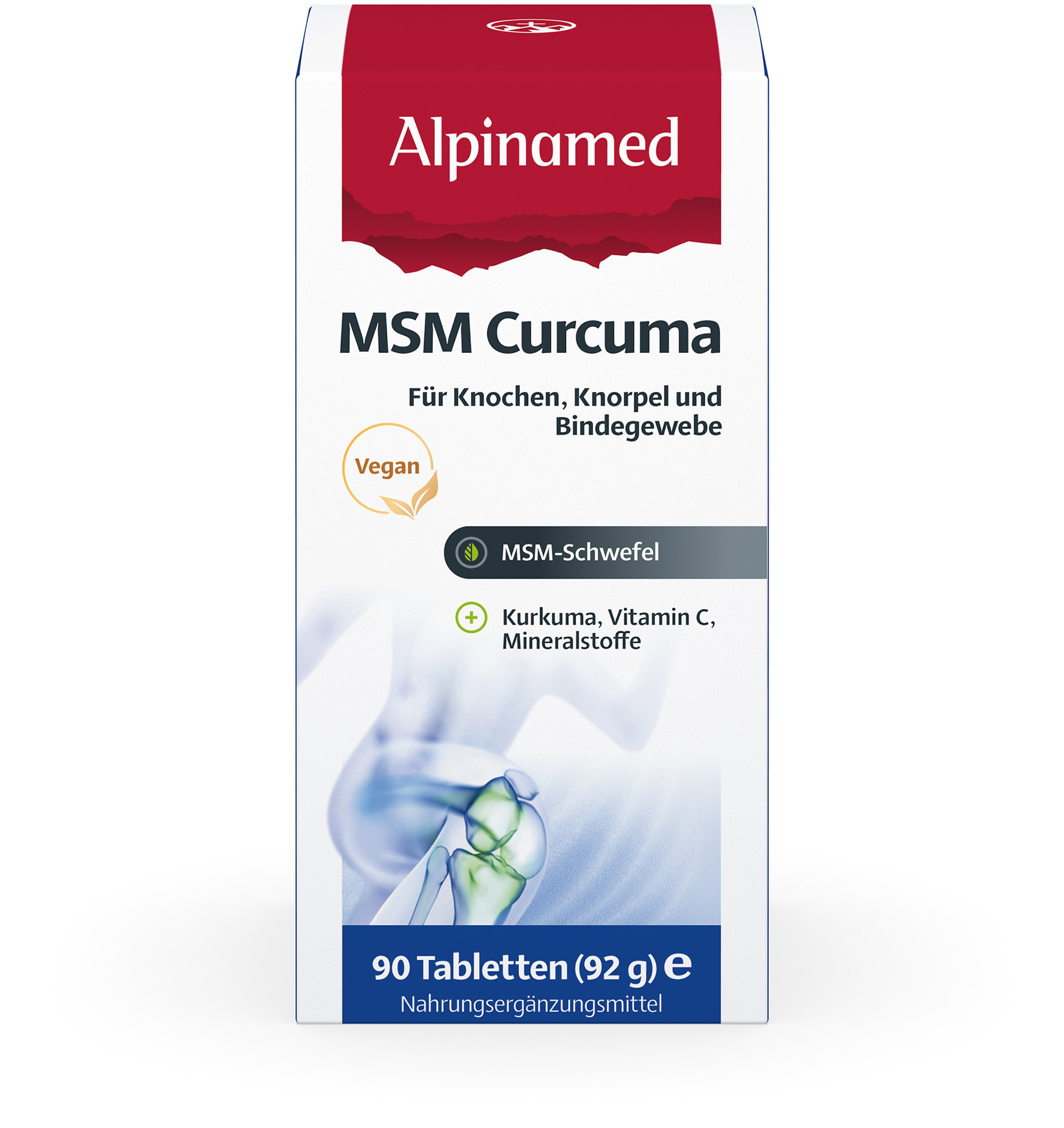 ALPINAMED MSM Curcuma Compresse 90 pezzi