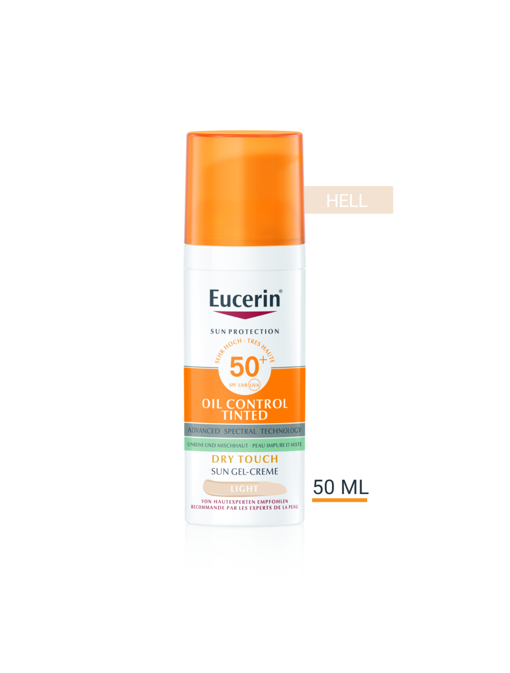 Eucerin SUN Face Pigment Control Fluido colorato medio SPF50+ Disp 50 ml