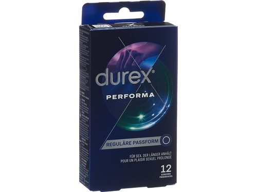 Durex Performa Präservativ für längeren Sex 12 Stück
