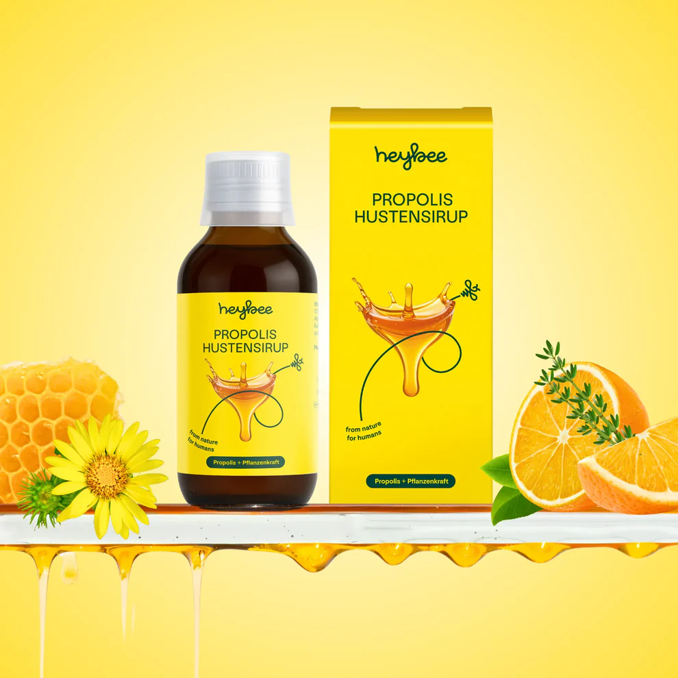 HEYBEE Sciroppo per la tosse alla propoli 100ml