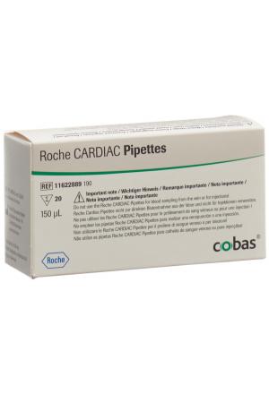 Pipette CARDIACHE 150 mcl 20 pezzi