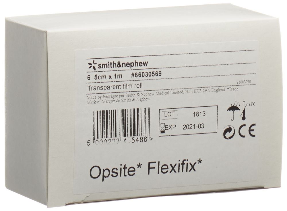 OPSITE FLEXIFIX film trasparente 5cmx1m 6 rotoli