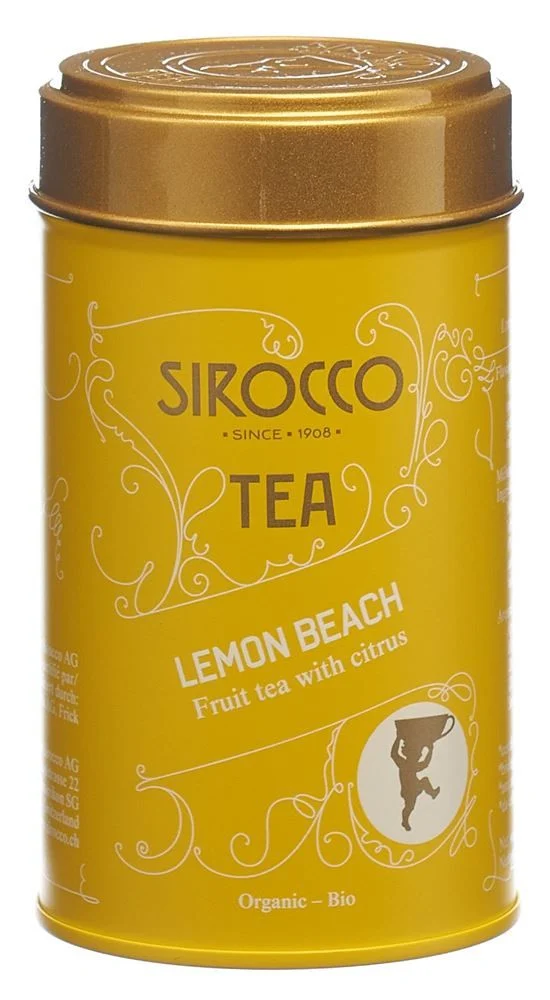 Lattina di tè Sirocco Medium Lemon Beach Ds 80g