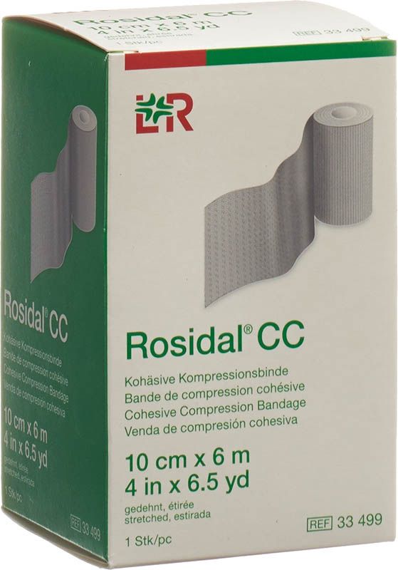 Benda compressiva coesiva Rosidal CC a breve estensione 10cmx6m